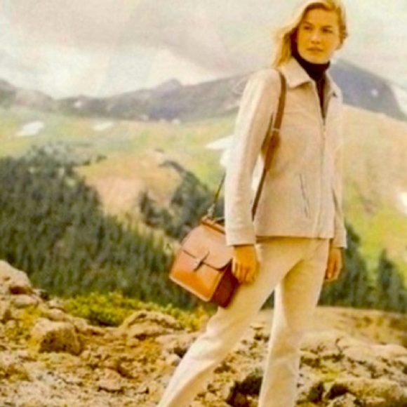 COACH Willis Bag Vintage 9927 Leather Crossbody British Tan Purse Handbag - Picture 7 of 8